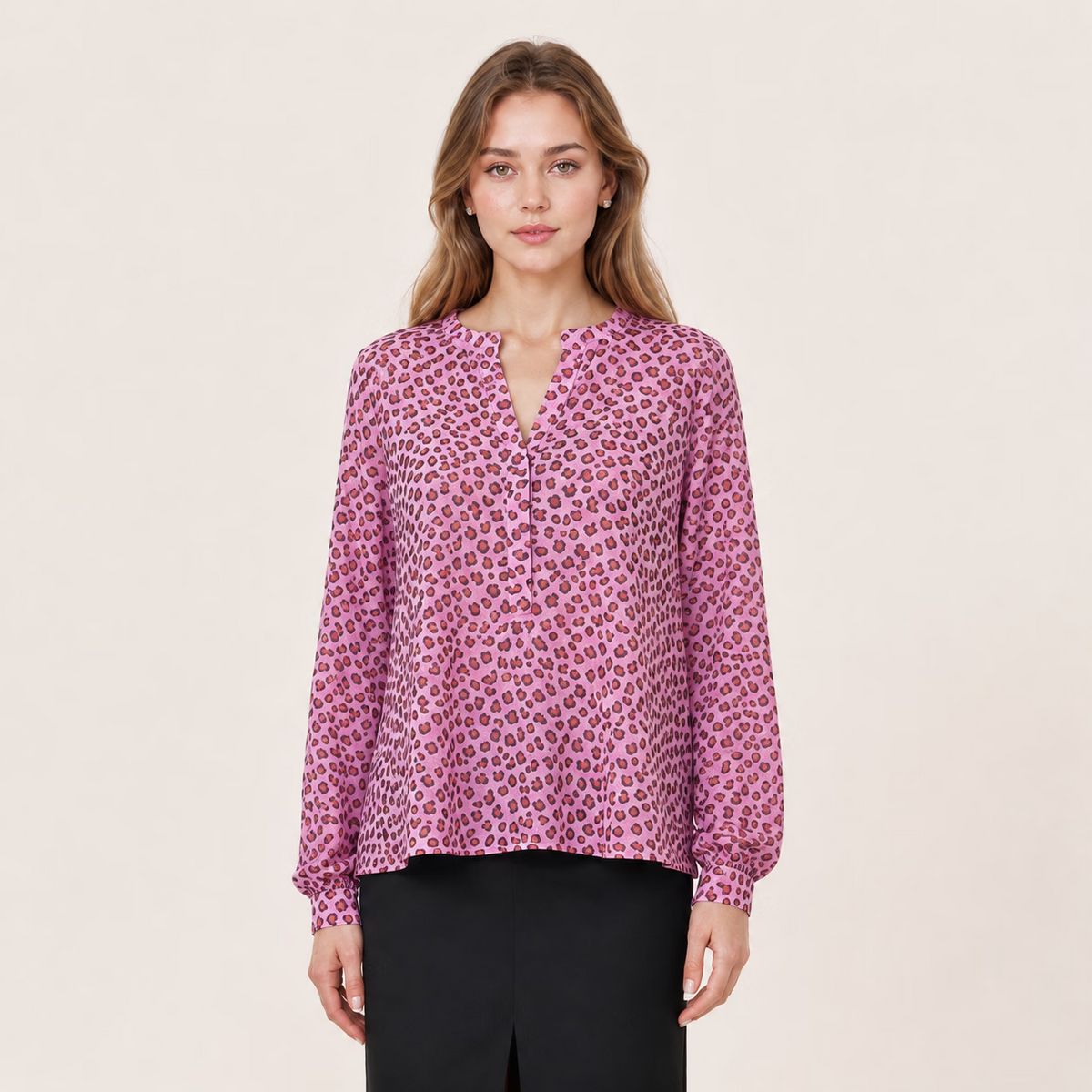Floral Print Long Sleeve Shirt