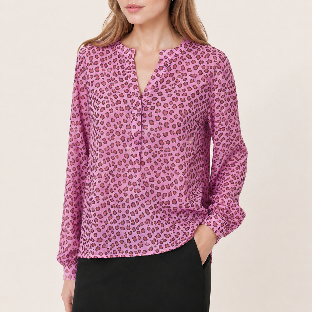 Floral Print Long Sleeve Shirt