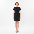 Black Peplum Dress