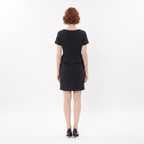 Black Peplum Dress