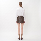 White Classic Button-Down Shirt